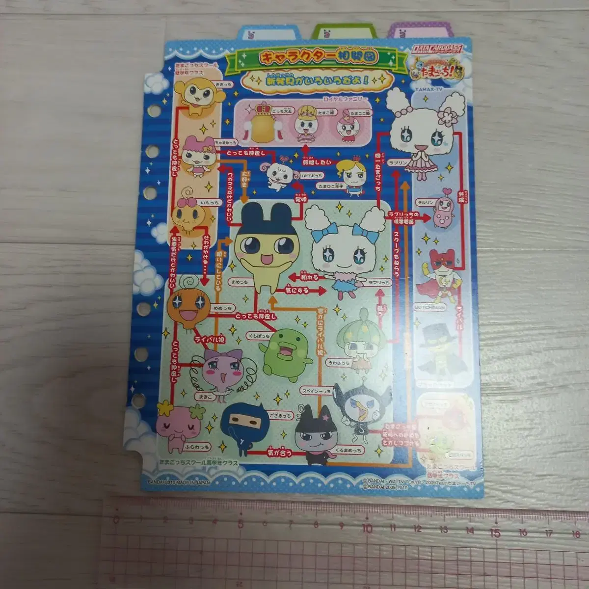 Tamagotchi 6-ball inlay