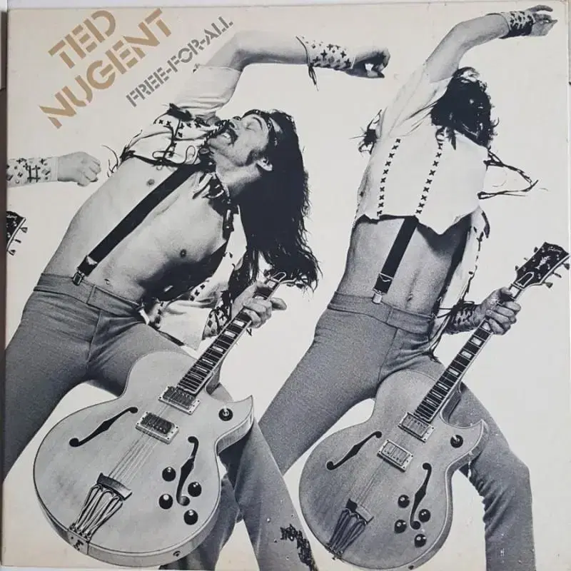 TED NUGENT-FREE FOR ALL LP(GF.일본초반)