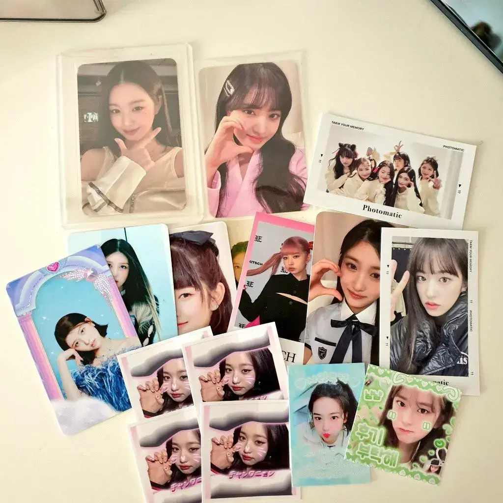 ive jang wonyoung photocard cornstarch tea photocard WTS