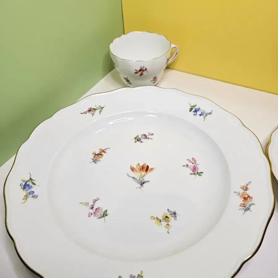 Meissen Scattered Flower 5pc set  마이센