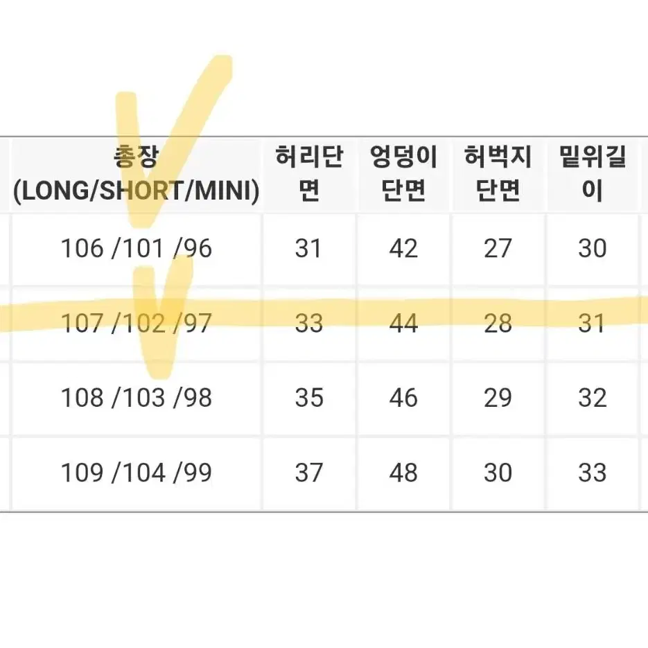 새거) 트렌디어패럴 어텀 롱부츠컷슬랙스 봄가을슬랙스 short S 네이비