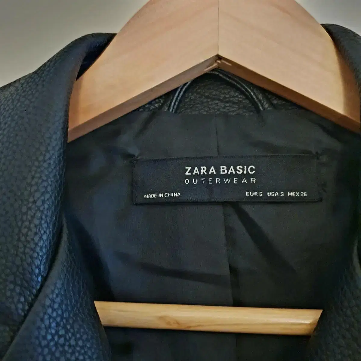 zara 자라 에코 라이더 자켓 s