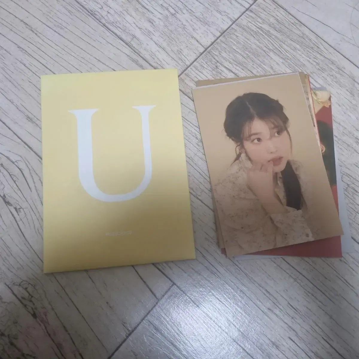 APRIL IU postcard set to sell