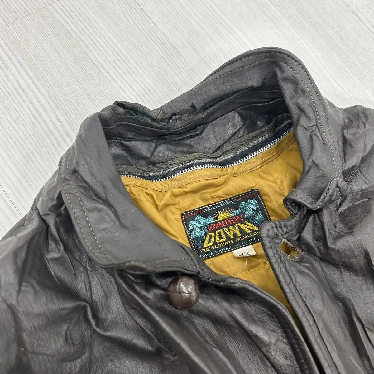 50s Eddie Bauer Leather Jacket