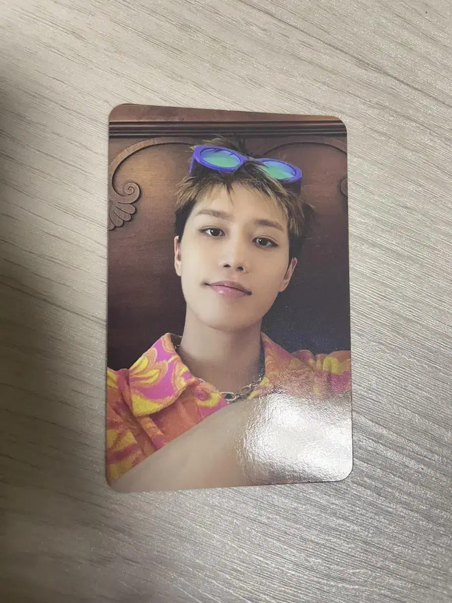 Taeil sprinting photocard