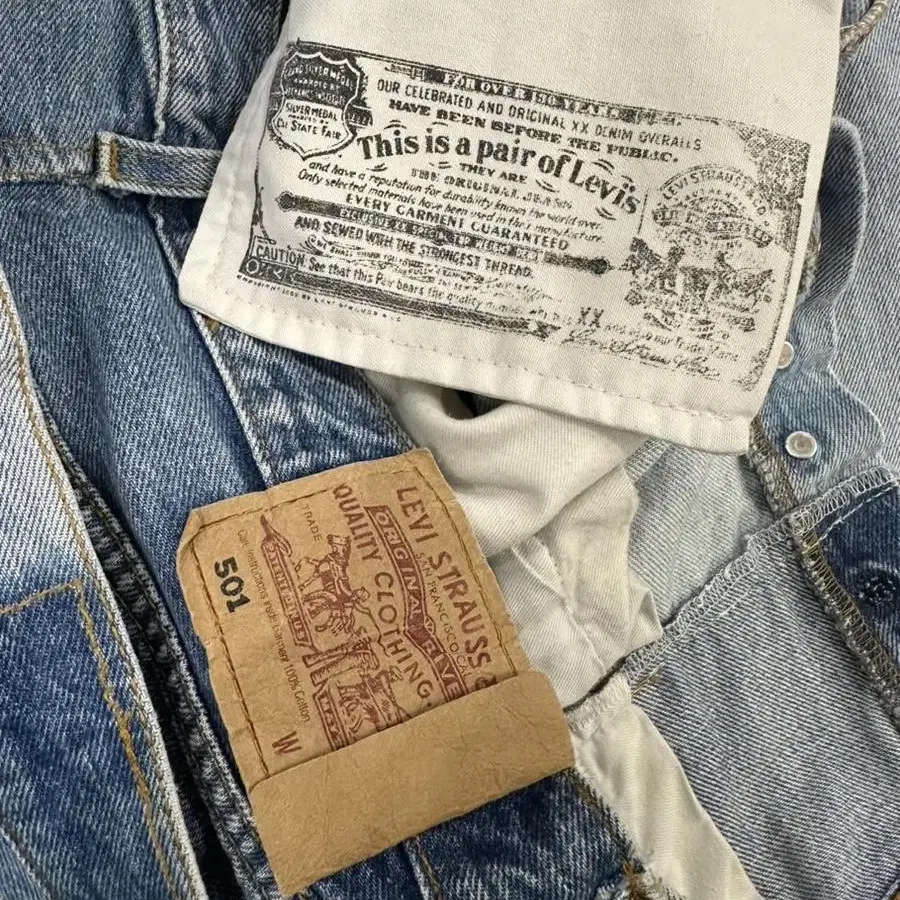 1/OFF Paris Levi's denim pants