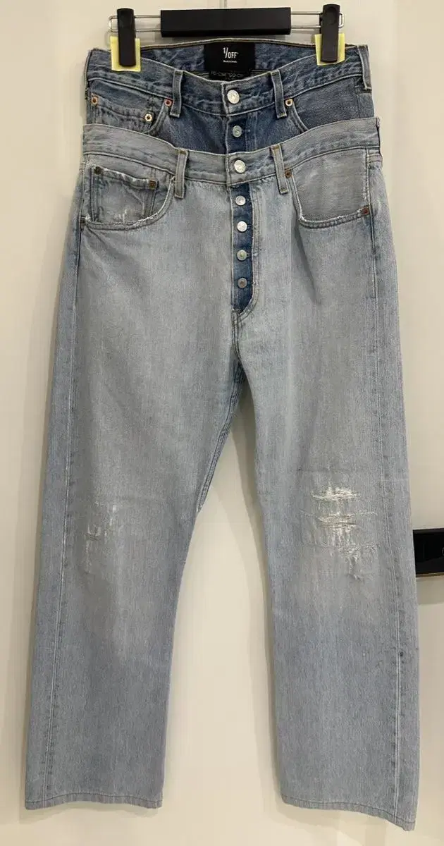 1/OFF Paris Levi's denim pants