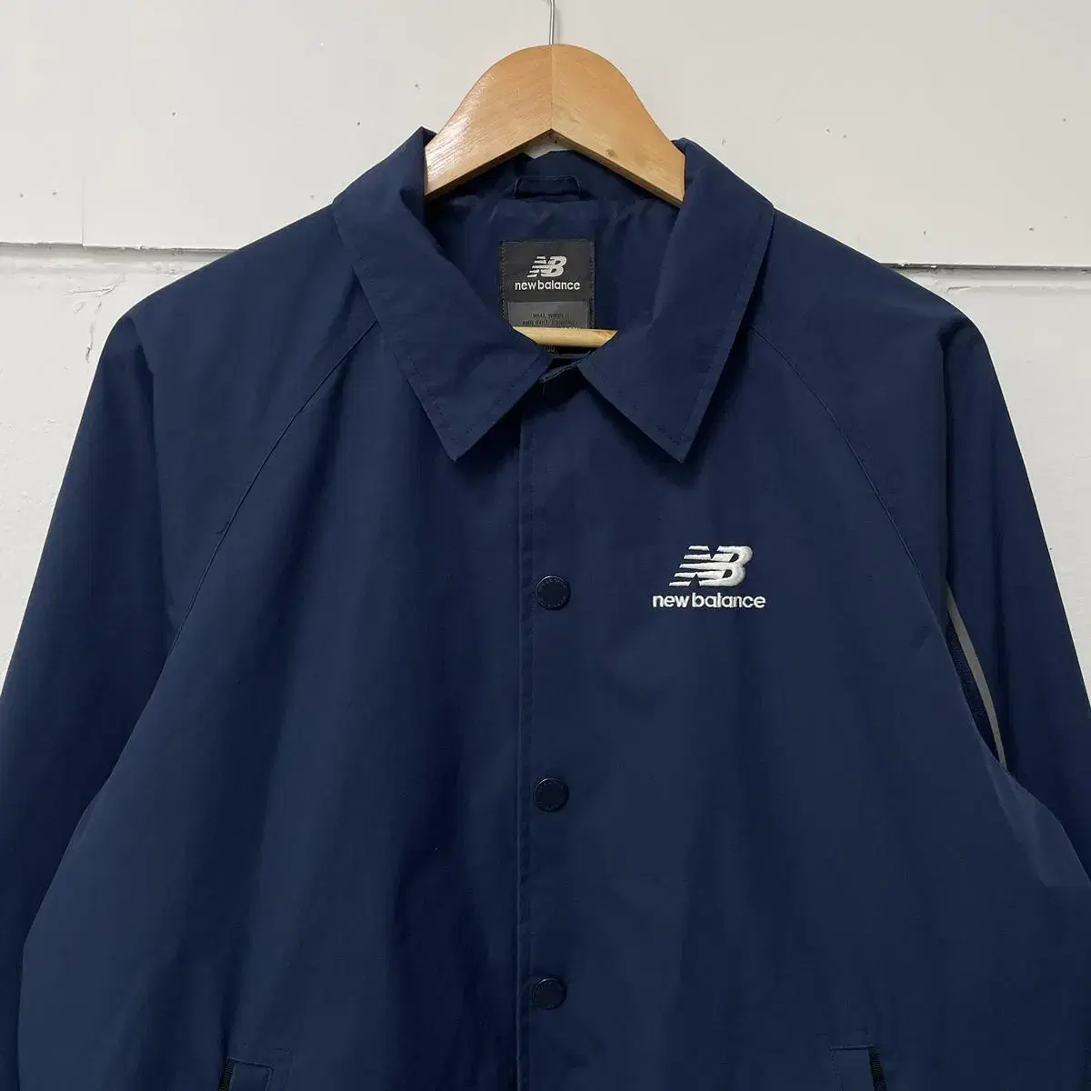 New Balance Navy Coach Jacket