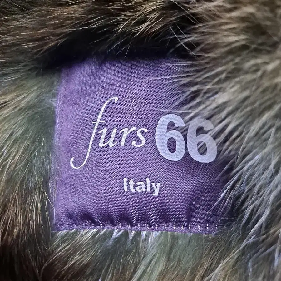 furs66 ltaly  천연모피  폭스털 야상 양가죽 자켓