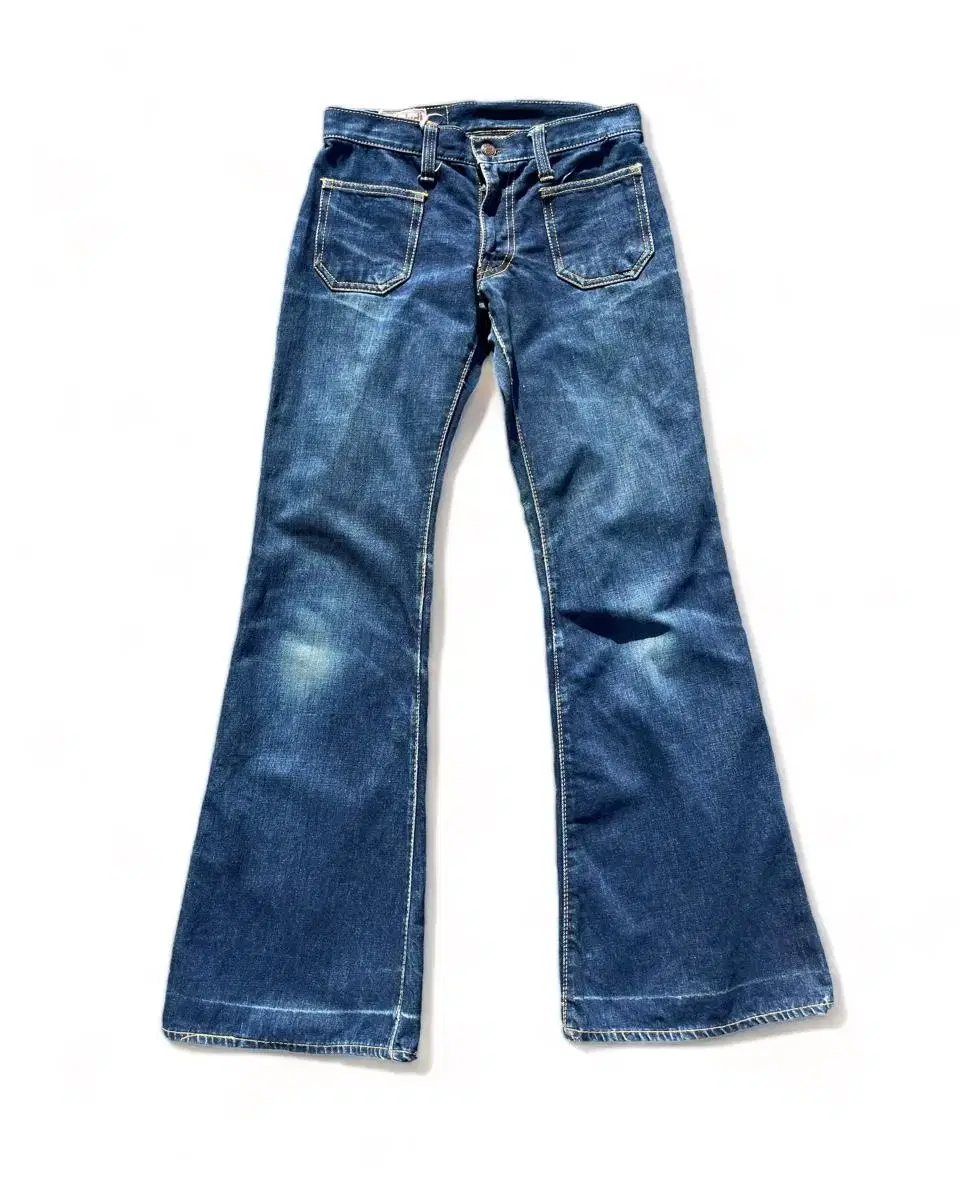 60s coloud denim bell bottom pants