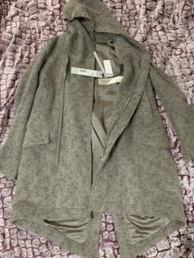 Rick owens hooded moses coat (rare, new)