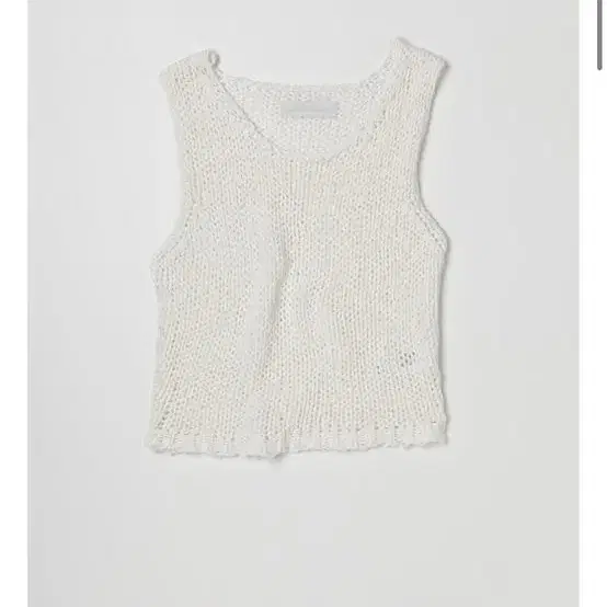 낫띵에브리띵 KNITTED VEST 니트베스트 아이보리