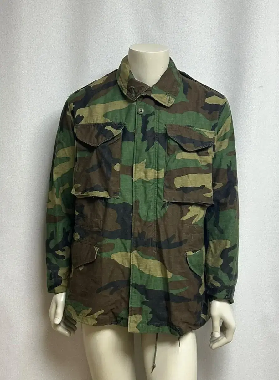 US Army Old BDU M65 Field Top Jacket Combat Uniform Top (S/R) (M)