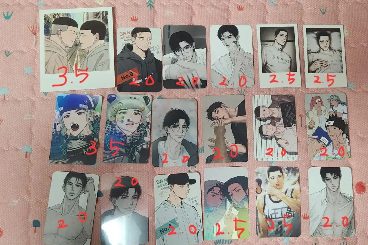 SLAM DUNK Unofficial King of San photocard bulk Wts.