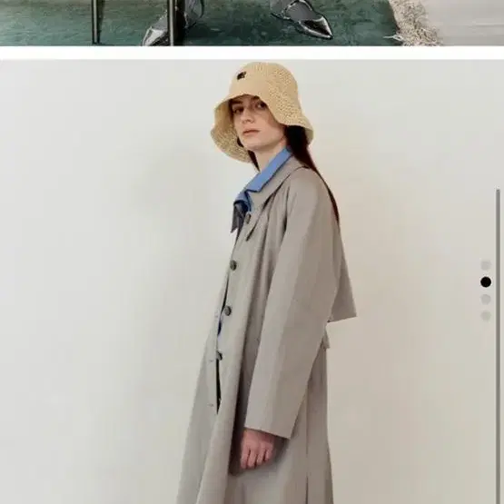 엔오르 (EN OR) 새상품 RAGLAN SLEEVE TRENCH COA