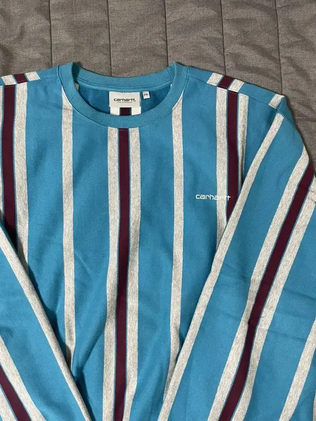 칼하트 - BLANKET STRIPES SWEATSHIRT [XXL]