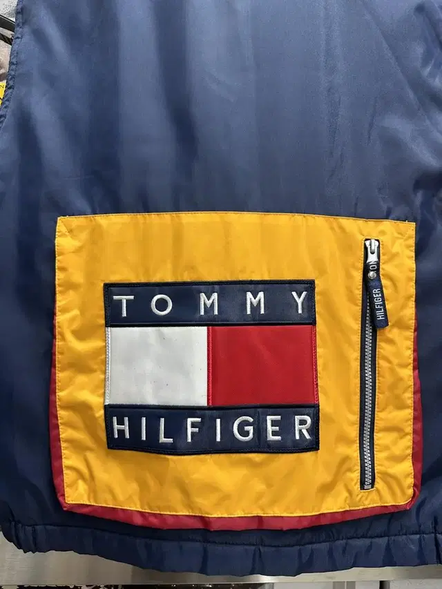 90s tommy hilfiger vest 타미힐피거 올드스쿨 조끼