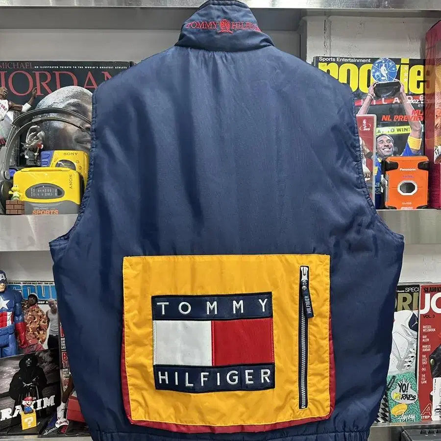 90s tommy hilfiger vest 타미힐피거 올드스쿨 조끼