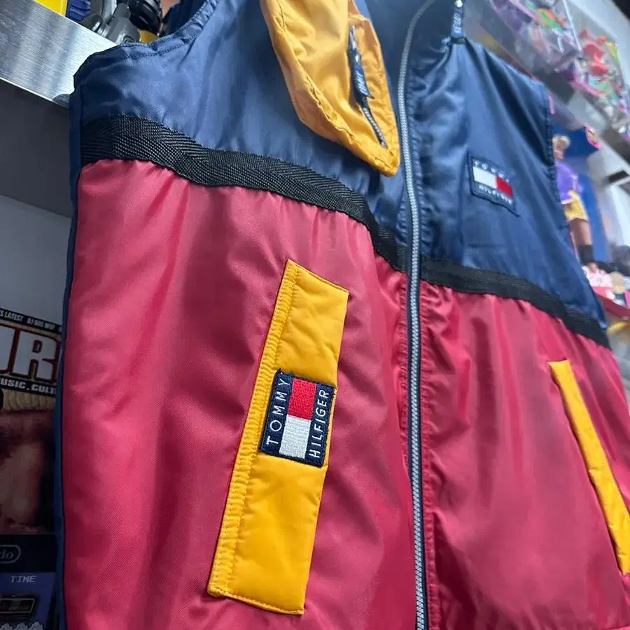 90s tommy hilfiger vest 타미힐피거 올드스쿨 조끼