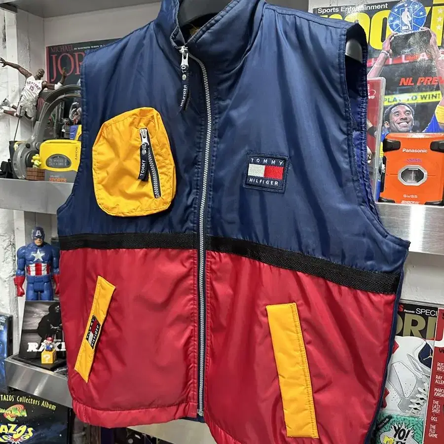 90s tommy hilfiger vest 타미힐피거 올드스쿨 조끼