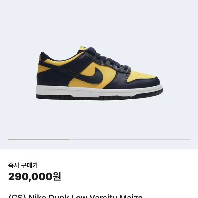 나이키덩크로우 바시티메이즈 GS230