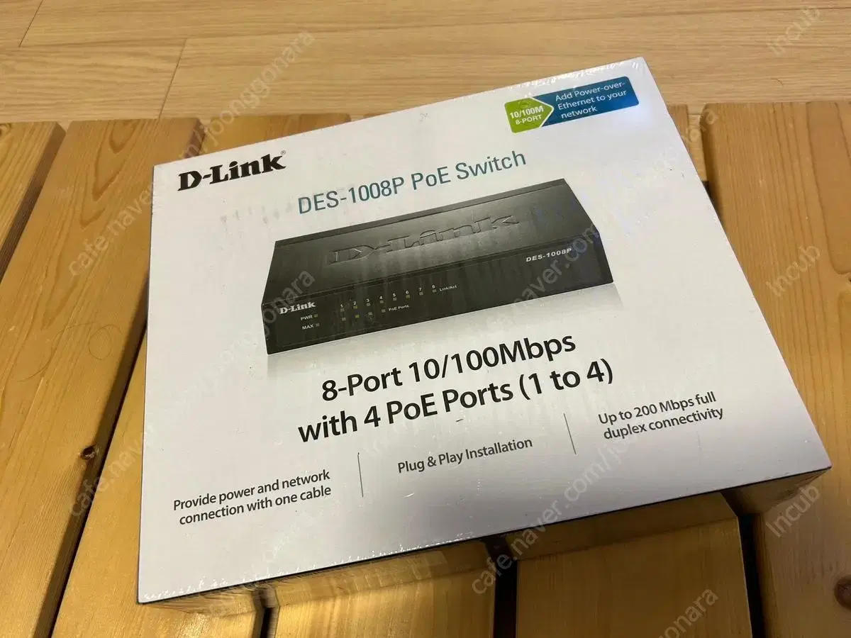 8포트 스위칭 허브 D-link DES-1008P