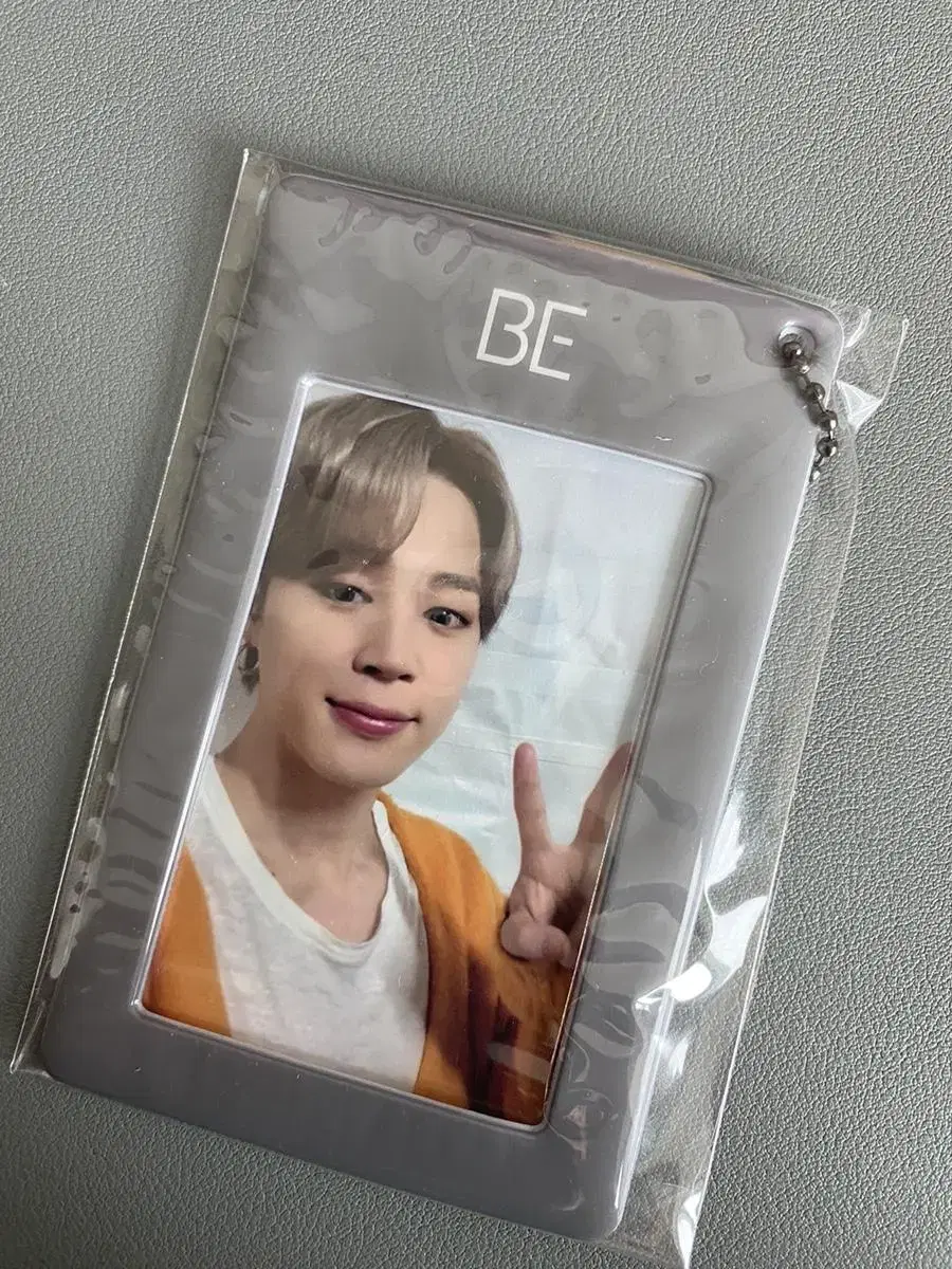 BTS jimin BE weverse pre-order benefit photocard unsealed