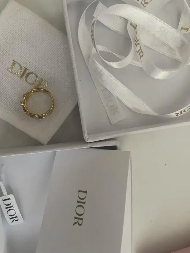 정품 디올 반지m dior evolution ring