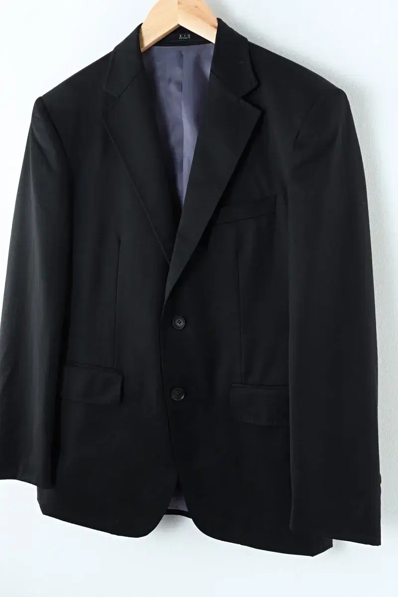 (M) Giuseppe Zegna suit jacket blazer striped black