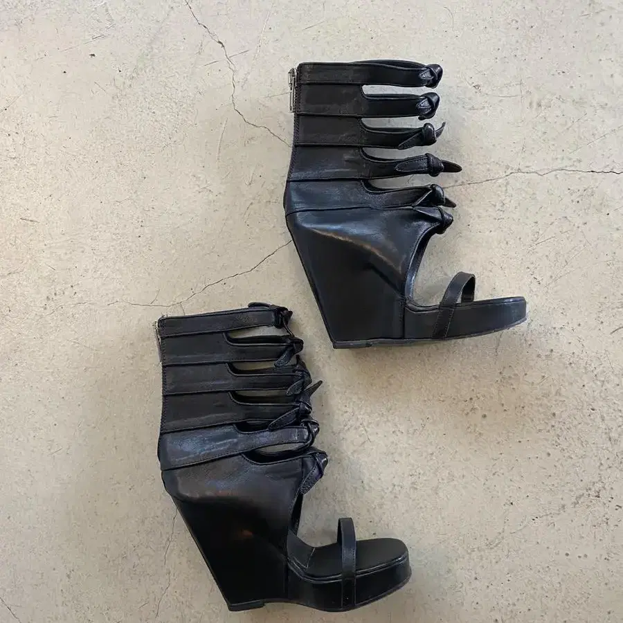 Rick Owens 릭 오웬스 웨지 샌들 37