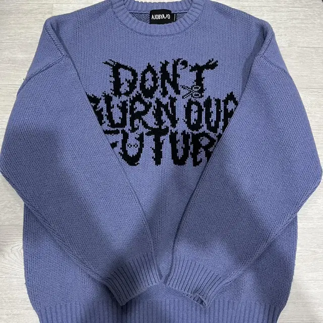 아조바이아조 DBOF WOOL KNIT SWEATER [LILAC]