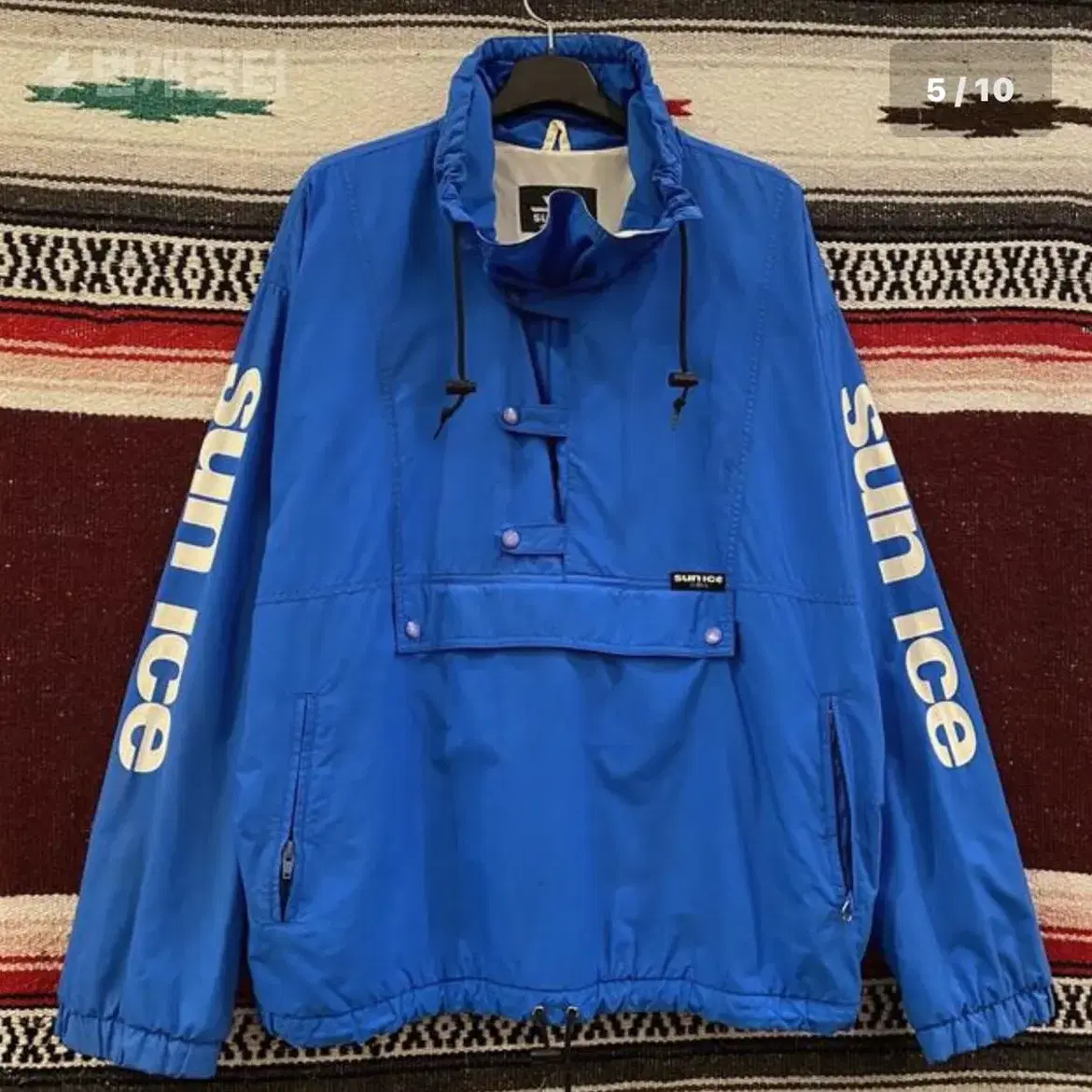 90s Made in usa 미국빈티지 SUN ICE 아노락 바람막이