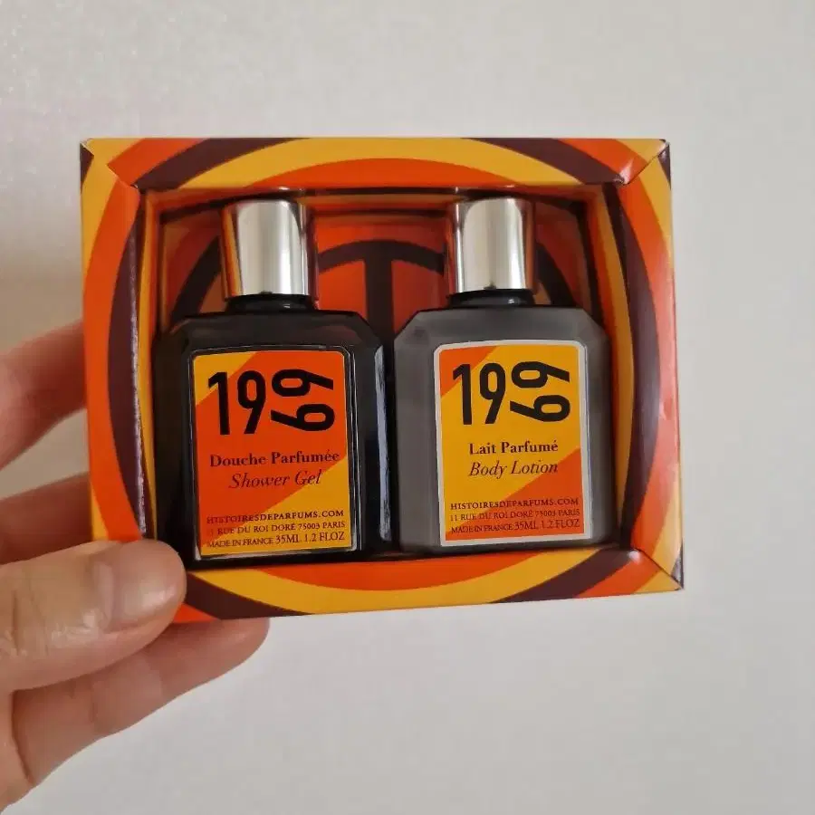 이수뜨와드 1969 향수 샤워젤 35ml + 바디크림 35ml