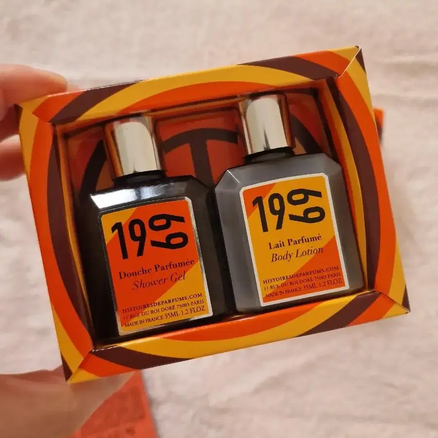 이수뜨와드 1969 향수 샤워젤 35ml + 바디크림 35ml