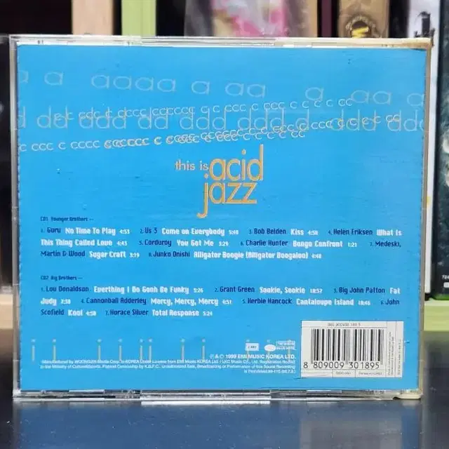 ACID JAZZ 애시드 재즈 CD - this is acid jazz