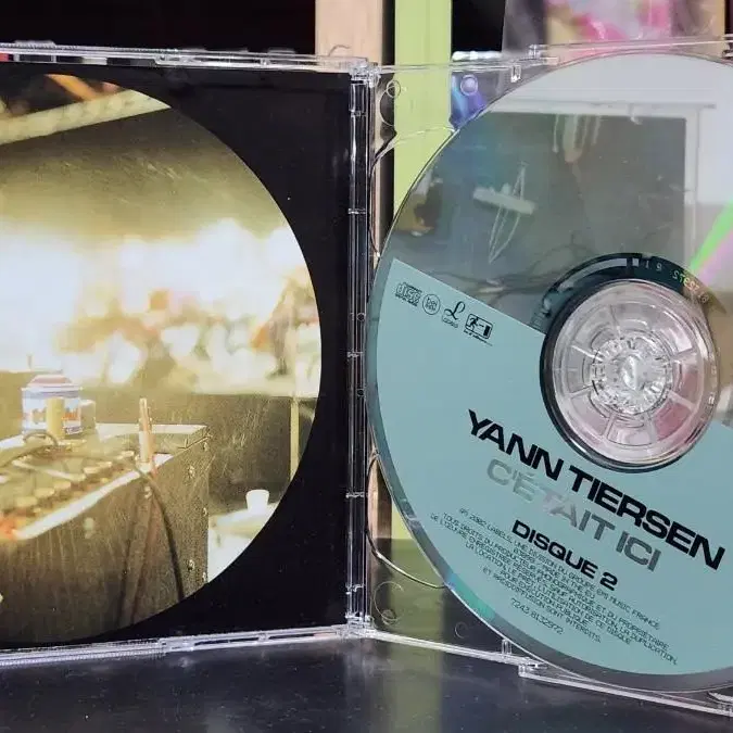 YANN TIERSEN 얀 티에르상 CD - LIVE IN PARIS