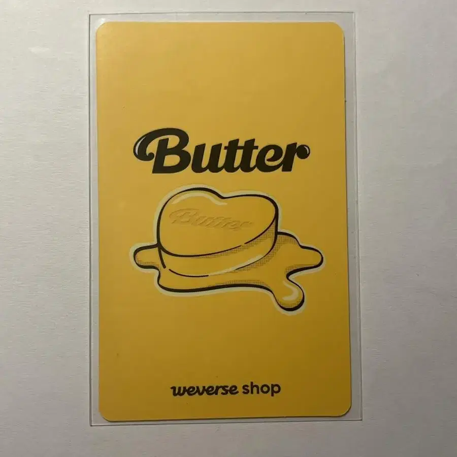 BUTTER 위버스 특전 제이홉