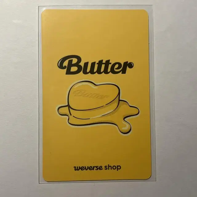 BUTTER 위버스 특전 제이홉