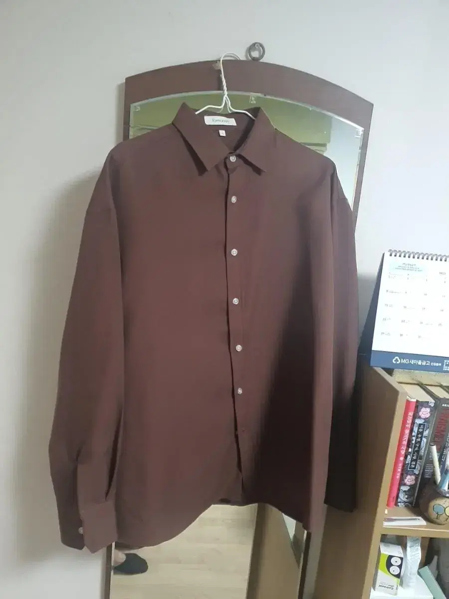 Large size brown shirt taxi for 12000 won