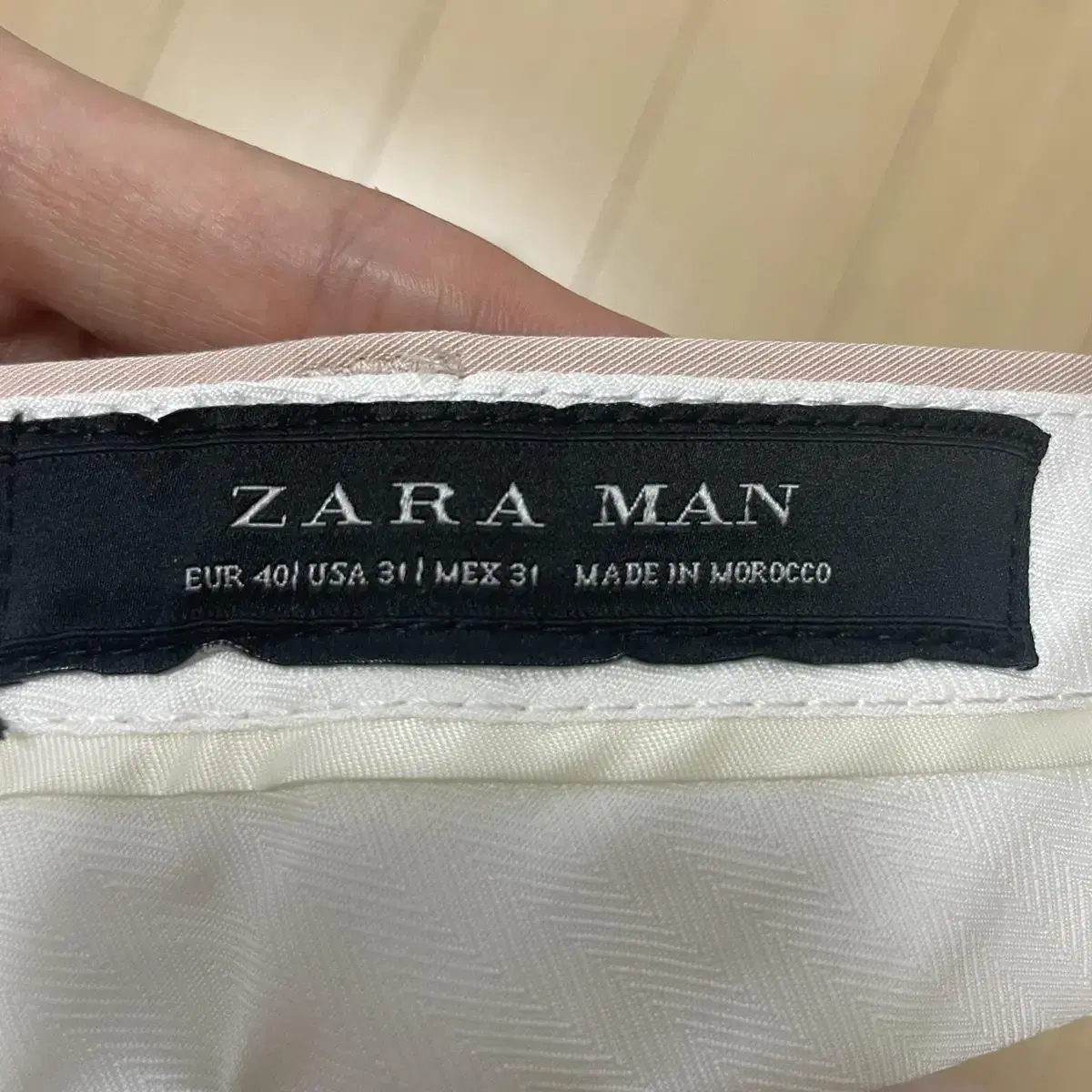 ZARA 수트 셋업 우유 핑크