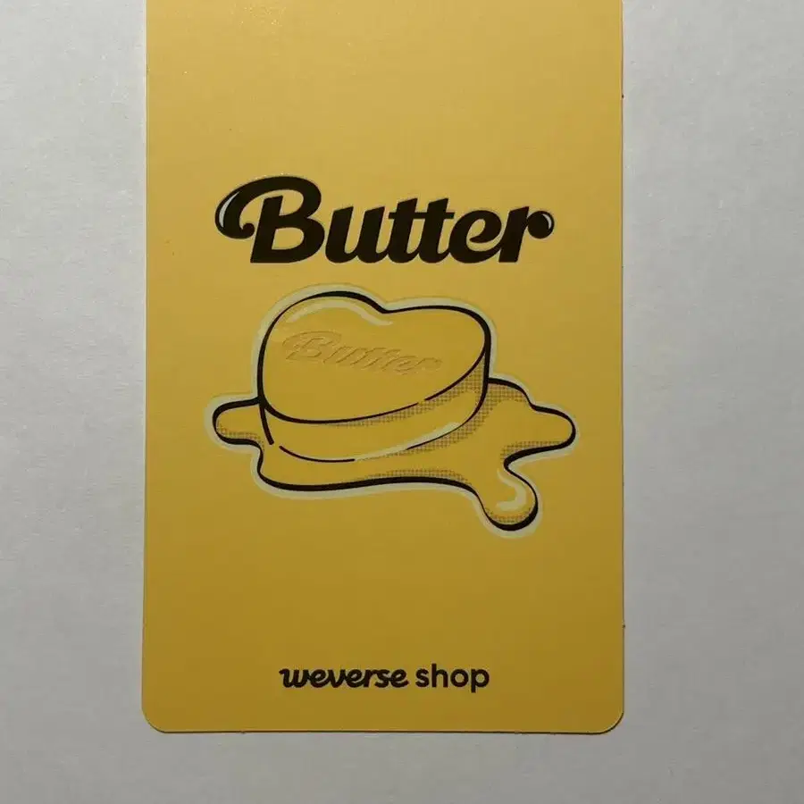 BUTTER 위버스 특전 RM