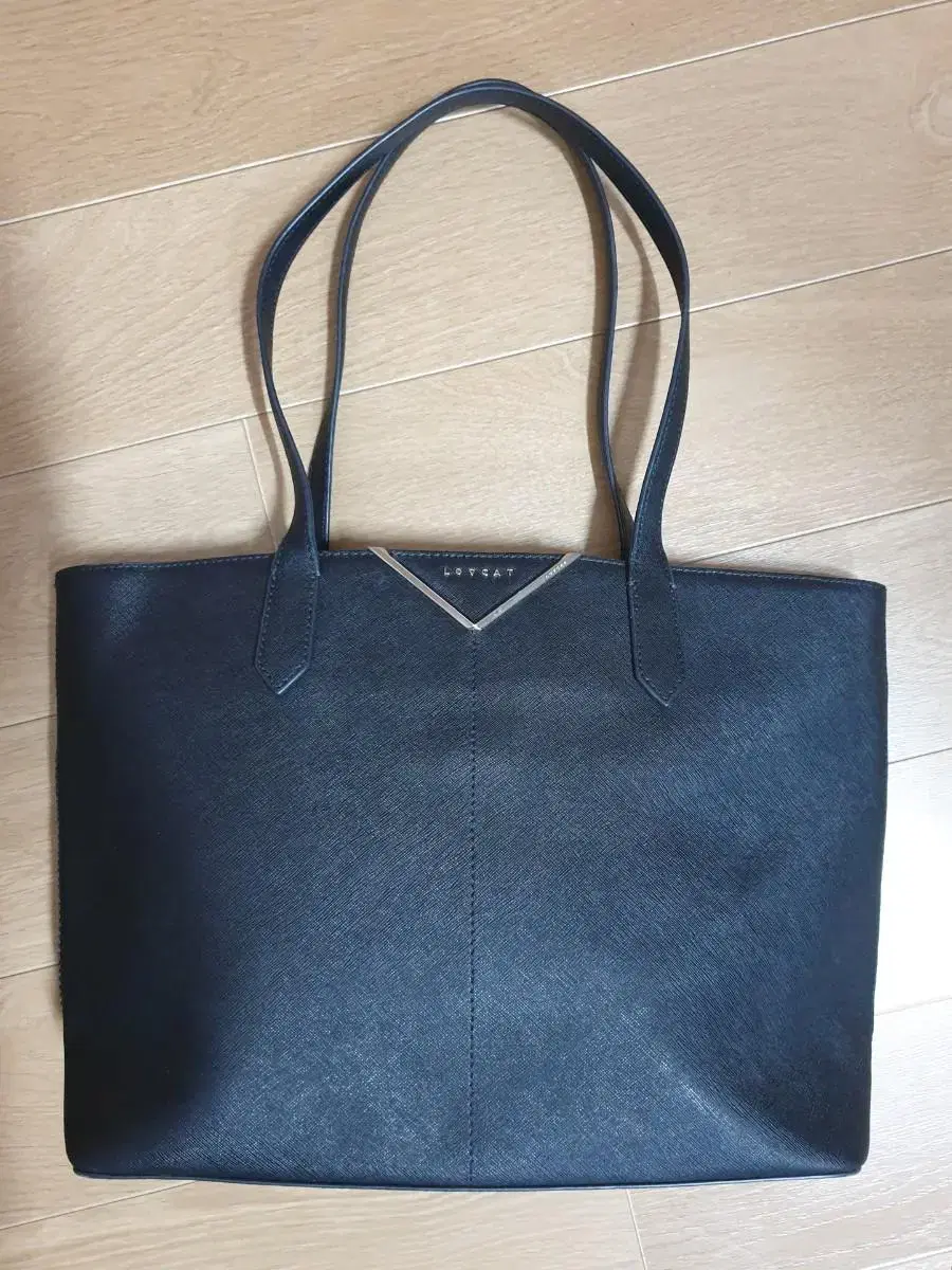 Lovecat Leather Shopper Bag