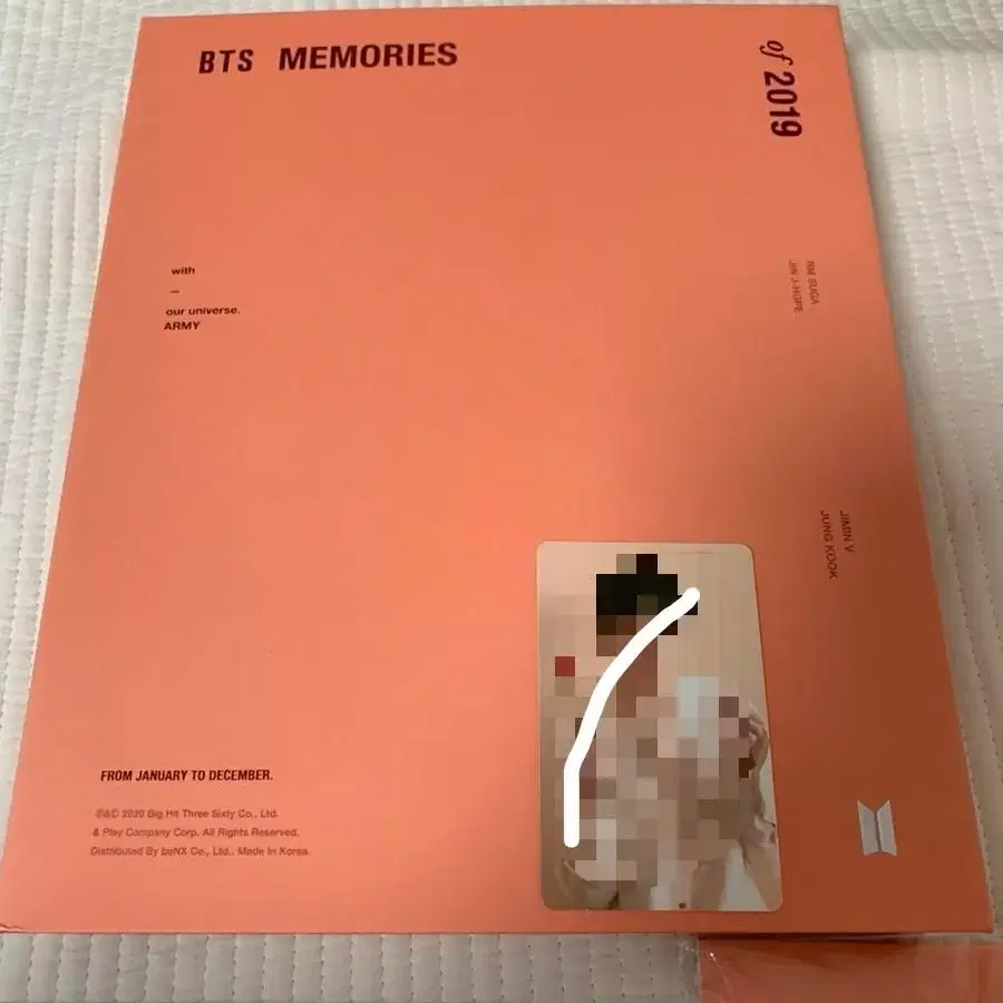 방탄소년단2019메모리즈DVD (포카제외)