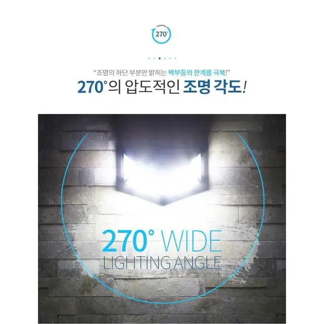 태양광 충전식 LED 100구 동작감지 센서등 야외등 G-372