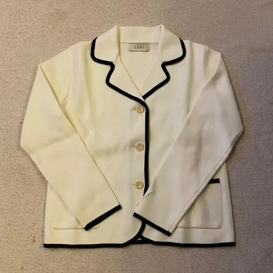 LO61 cafri knit jacket (ivory)