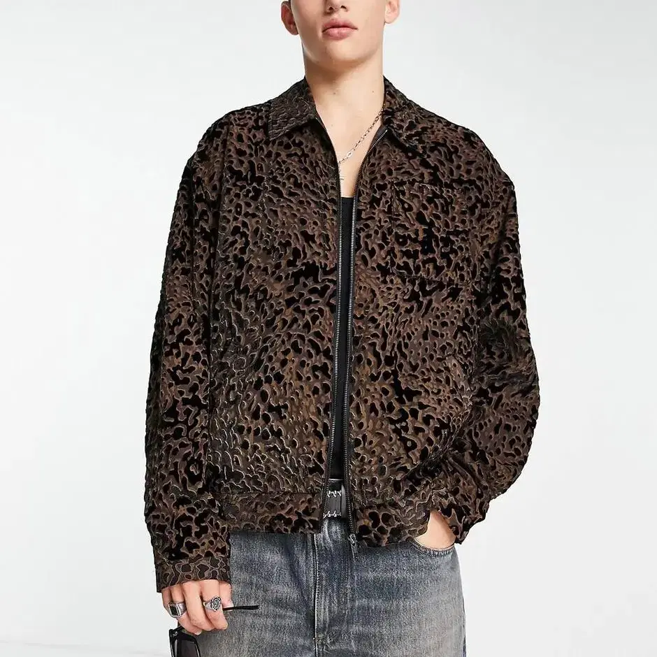 (새상품)asos harrington burnout jacket