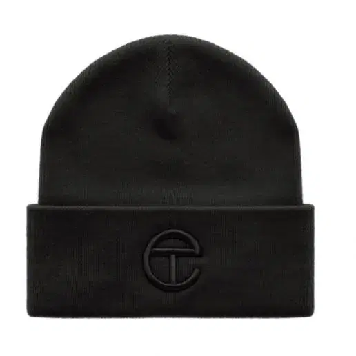 Telfar Embroidered Beanie Black Black 텔파