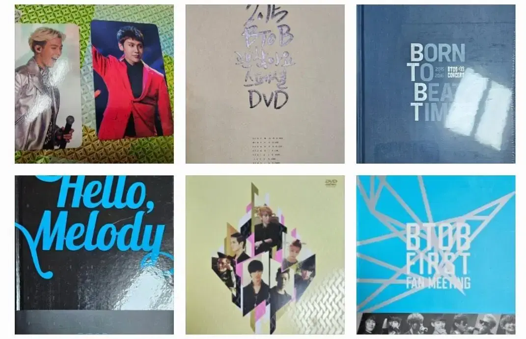 BTOB DVDs