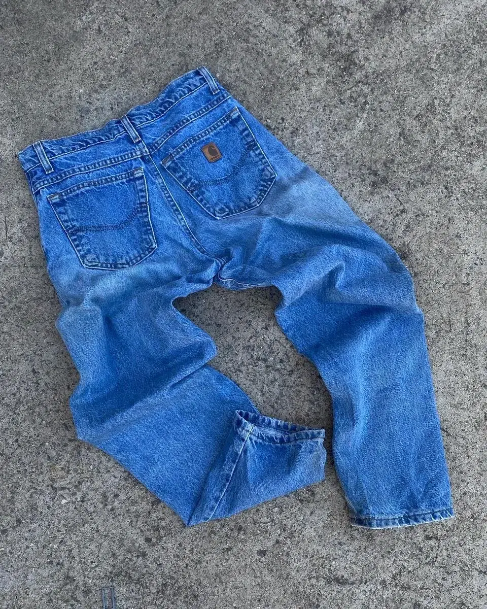 90'S CARHARTT DISTRESSED WORK JEANS