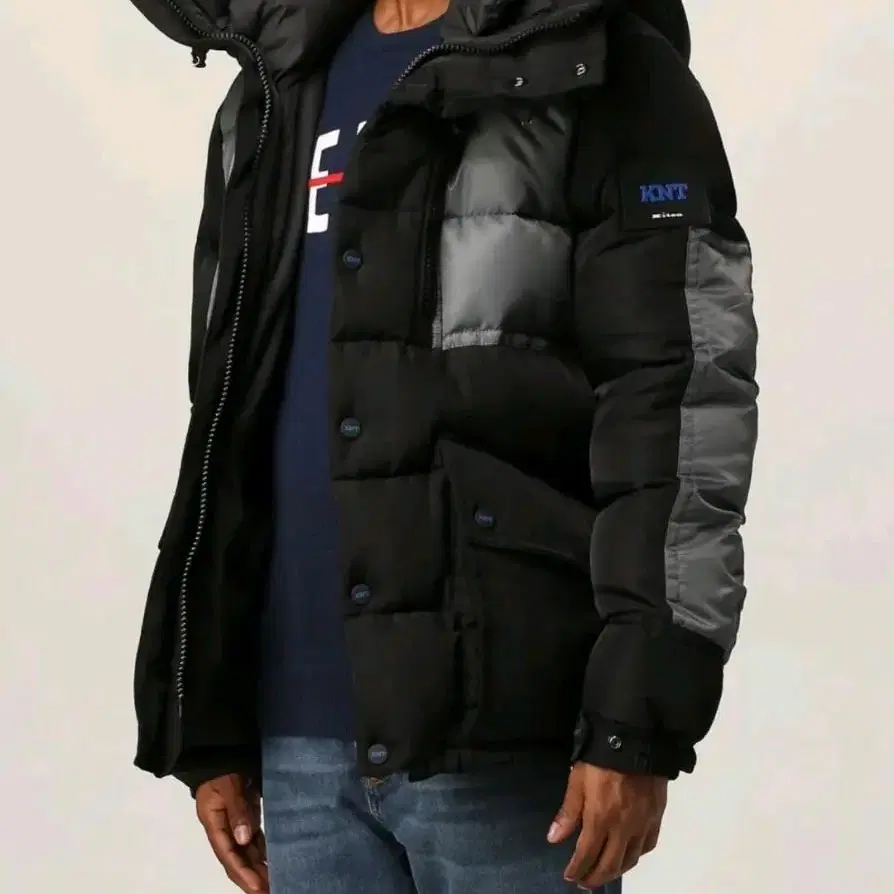 키톤 투톤 후드 파카 (Kiton Down hooded parka)